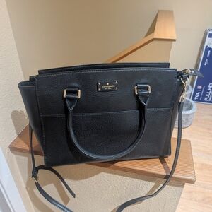 Kate Spade Elegant Black Satchel